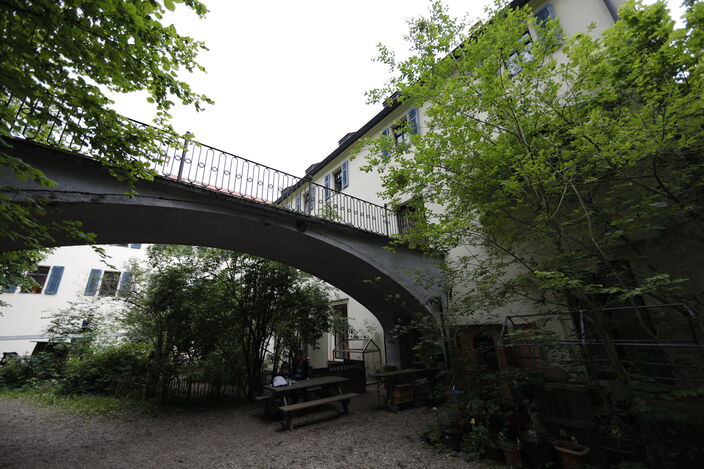Pausenhof Schulgarten
