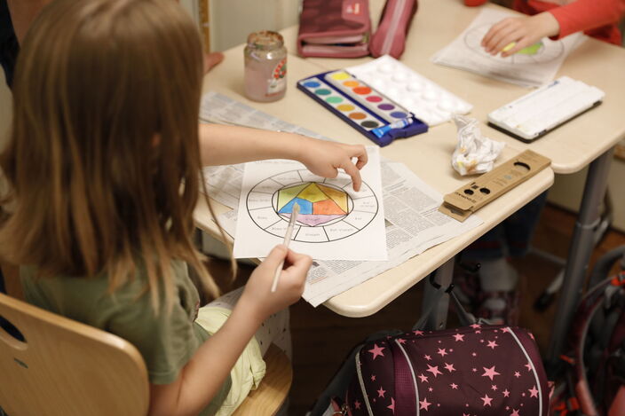 Grundschule Farbenlehre erforschen